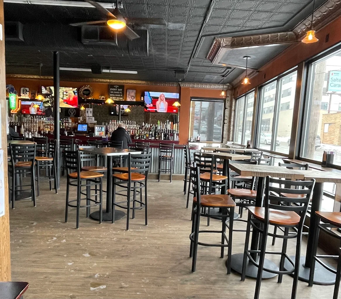 Duke's Bar interior during the day